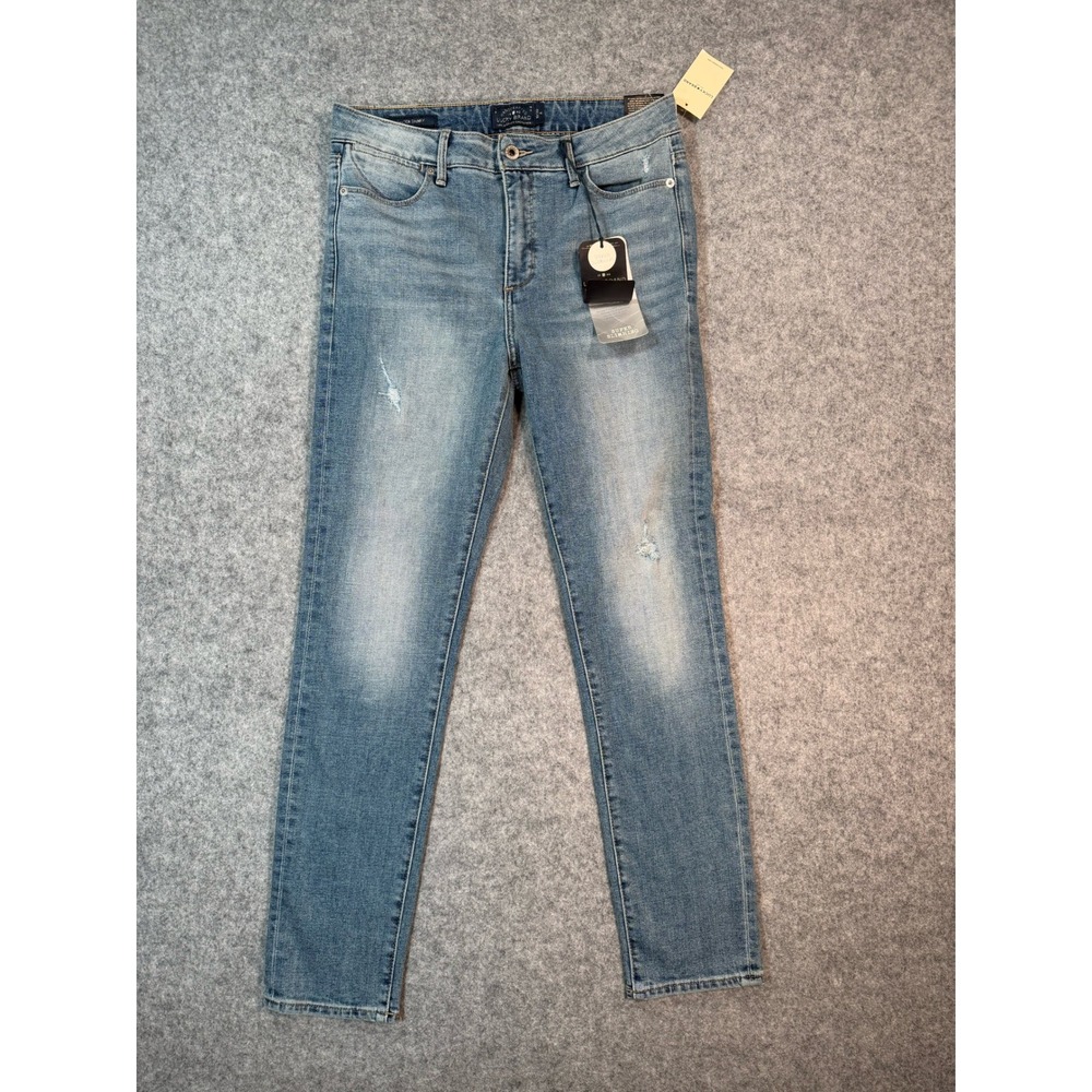 Lucky Brand Hayden Skinny Jeans Womens 10/30 Mid Rise Super Slimming Blue NWT